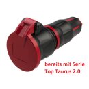 Verlängerungskabel 230V/16A IP54 PUR H07BQ-F 3x2,5 mm² mit Vollgummi ST/KU KD TT 5m
