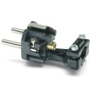 Anschlusskabel 230V/16A IP44 Gummi H07RN-F 3x1,5 mm² mit Vollgummi-Stecker/freies Ende 2m