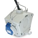 Verlängerungskabel 230V/16A IP68 Gummi H07RN-F 3x2,5 mm² mit ST/3-Wege SK-KU BTD druckwasserdicht