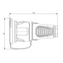 Verlängerungskabel 230V/16A IP44 PVC K35 AT-N07V3V3-F 3x1,5 mm² gelb mit Gummi ST/KU BD
