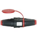 Verlängerungskabel 230V/16A IP44 PVC K35 AT-N07V3V3-F 3x2,5 mm² gelb mit Gummi ST/KU BD 40m