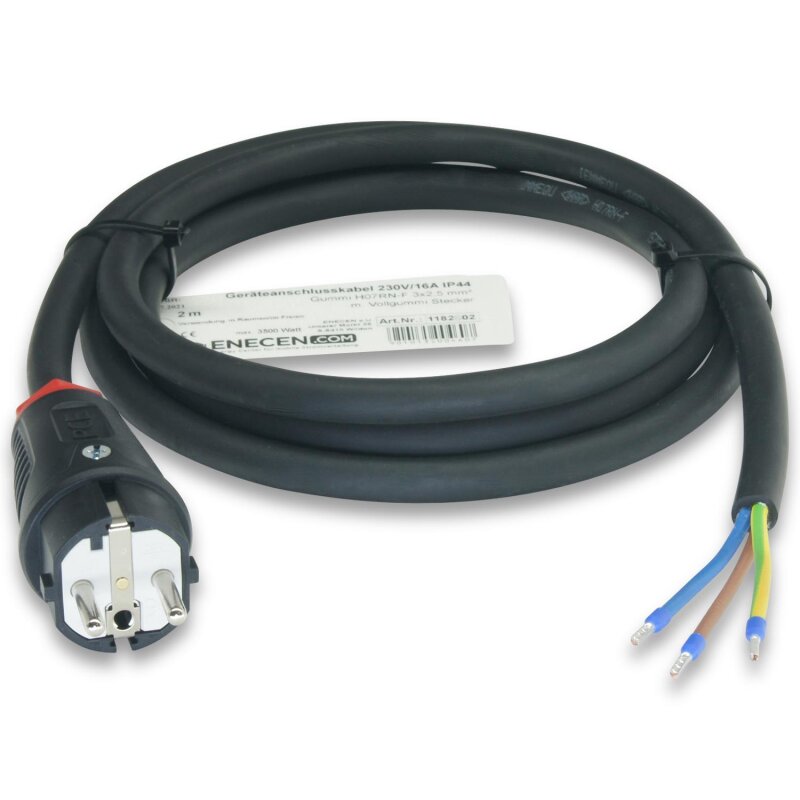 Camper Kabel Camping Stromkabel 16A – 5m Oder 10m Rolle Mit Stecker Für Zelt & Wohnwagen Switch Megaman