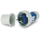 Anschlusskabel 230V/16A IP68 Gummi H07RN-F 3x2,5 mm² mit MENNEKES Stecker/freies Ende - druckwasserdicht 25m