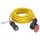 Verlängerungskabel 230V/16A IP54 PVC K35 AT-N07V3V3-F 3x2,5 mm² gelb mit Vollgummi ST/KU KD TT