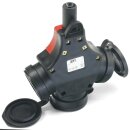 Verlängerungskabel 230V/16A IP44 PVC K35 AT-N07V3V3-F 3x1,5 mm² gelb mit Gummi ST/3-Wege KU BD 10m