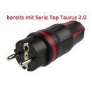 Verlängerungskabel 230V/16A IP54 Gummi H07RN-F 3x2,5 mm² mit Vollgummi ST/KU KD TT 5m
